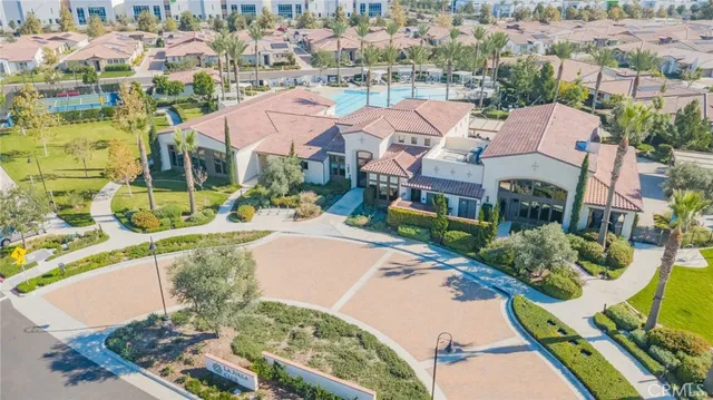 a view of a street with houses