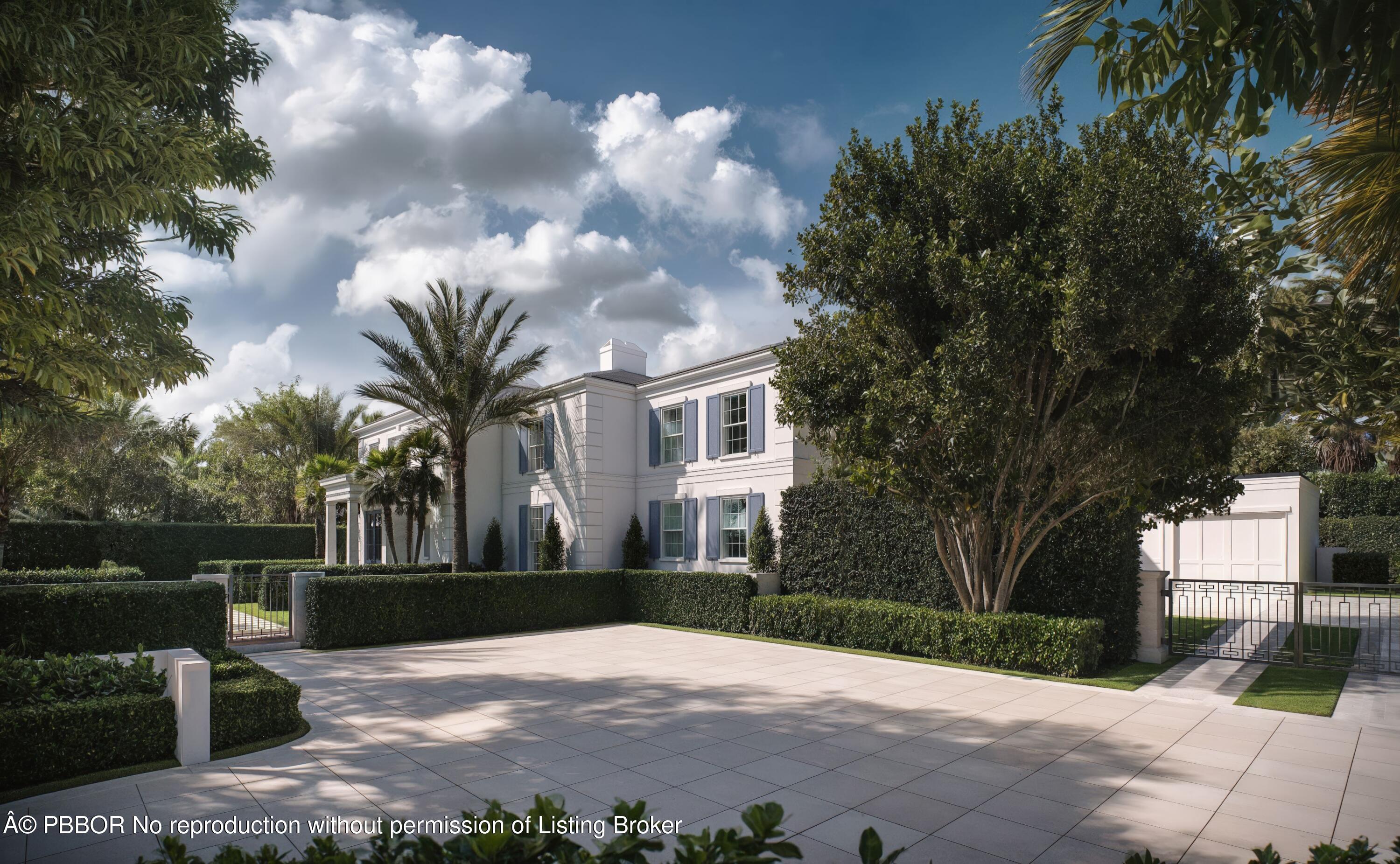 124 Cocoanut Row Palm Beach, FL 33480 - Photo 4 of 15 a view of a house with a yard