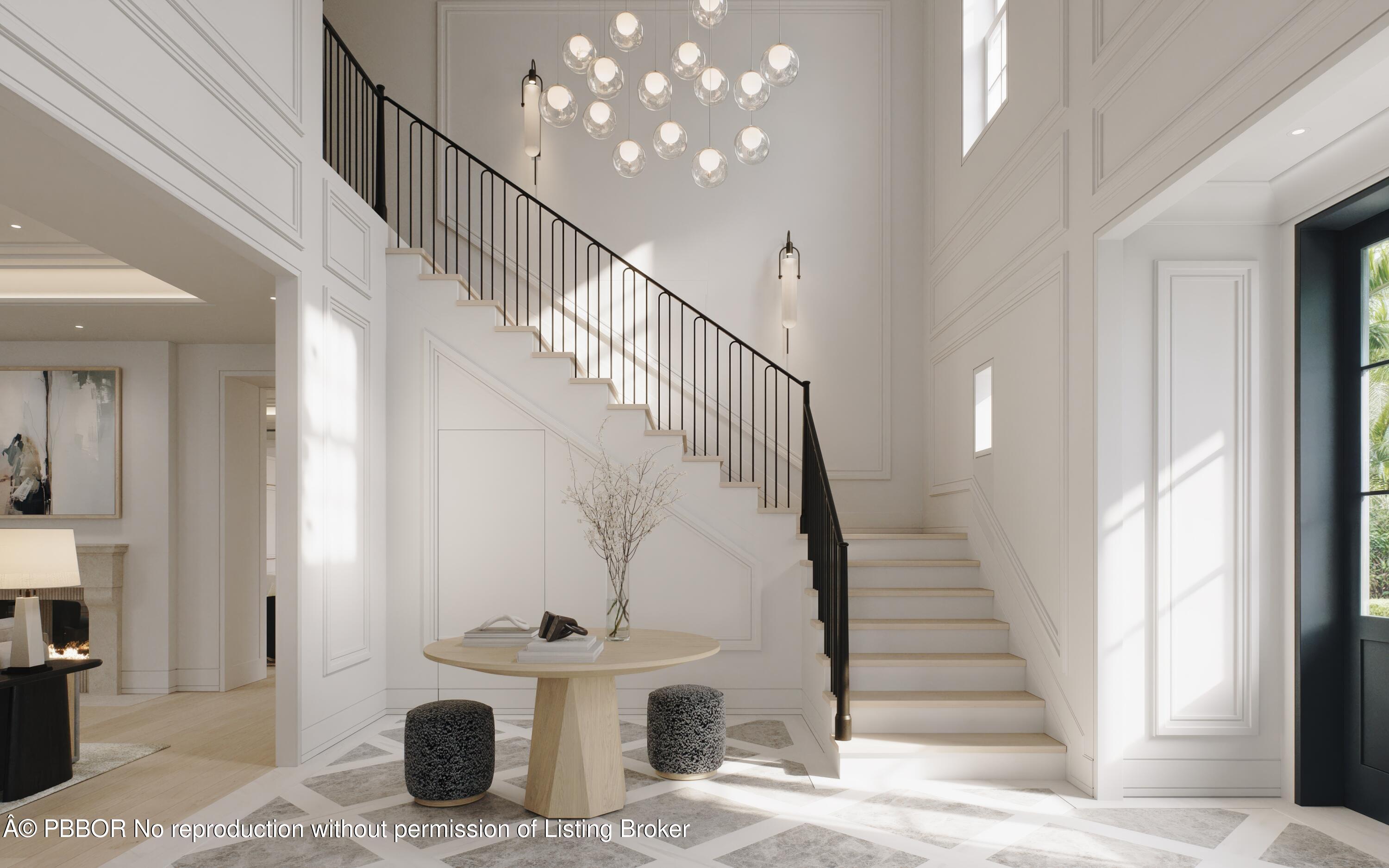 124 Cocoanut Row Palm Beach, FL 33480 - Photo 5 of 15 a view of entryway and hall with wooden floor