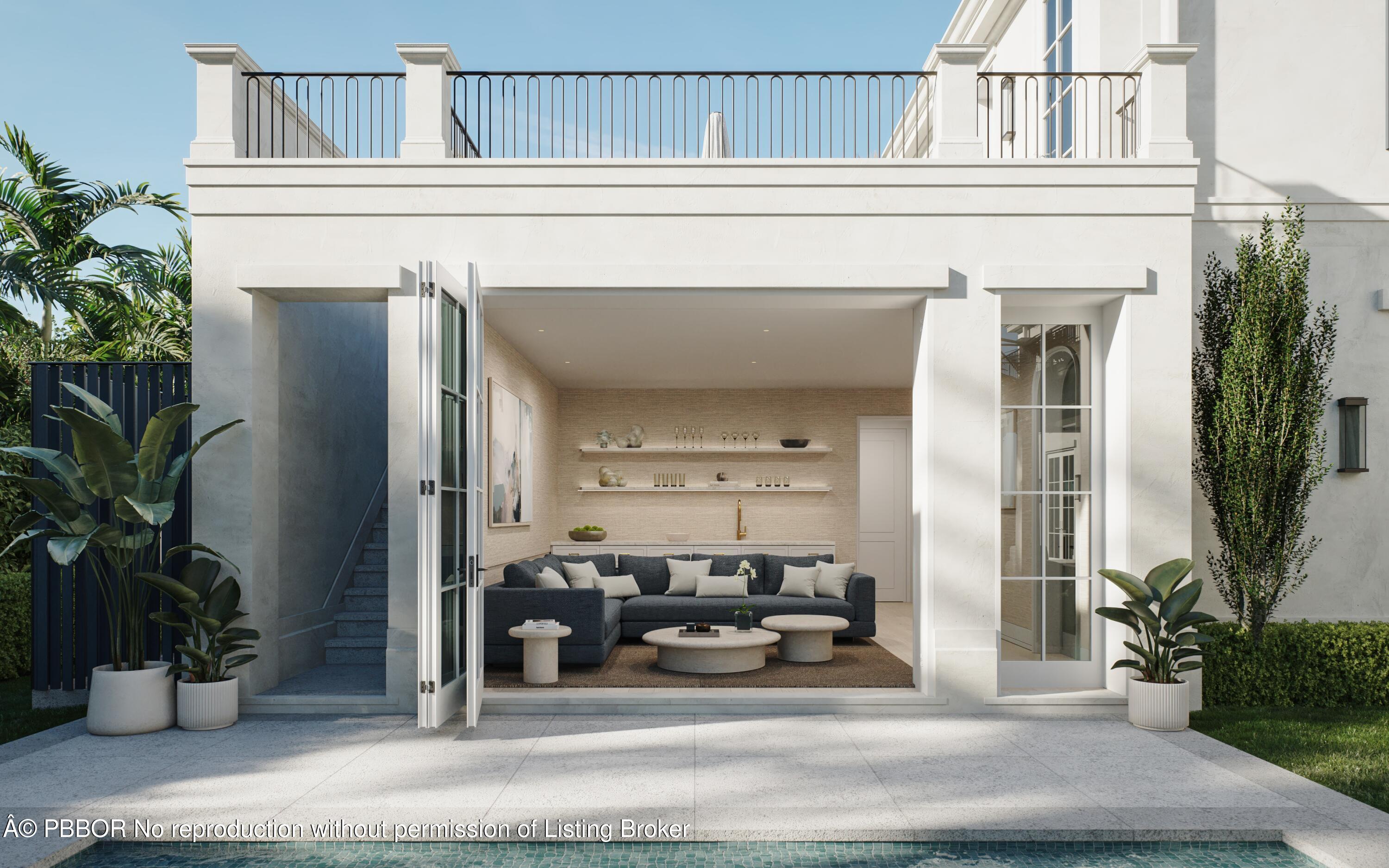 124 Cocoanut Row Palm Beach, FL 33480 - Photo 10 of 15 a living room with furniture and potted plants