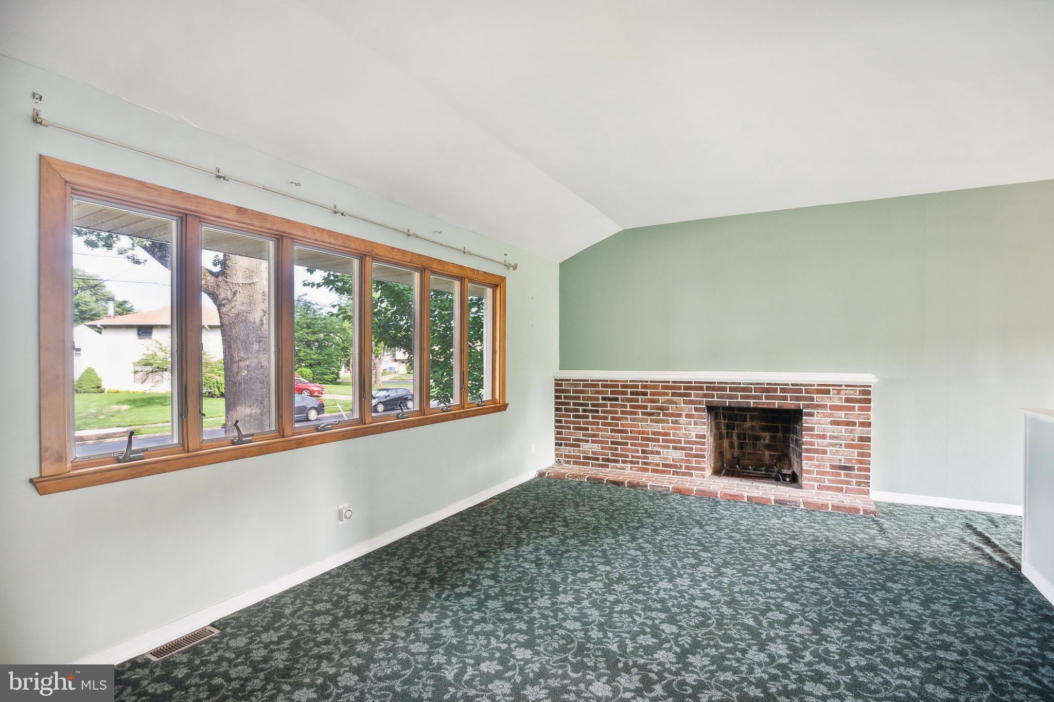 400 Bruce Road Cherry Hill, NJ 08034 - Photo 2 of 19 Front living room, hardwood floor under all carpet