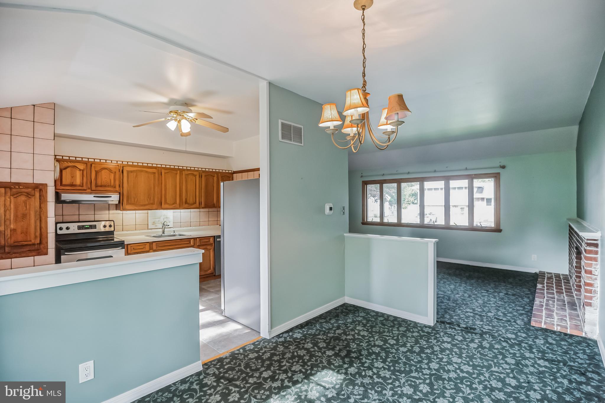 400 Bruce Road Cherry Hill, NJ 08034 - Photo 3 of 19 dining looking into kitchen and front living room