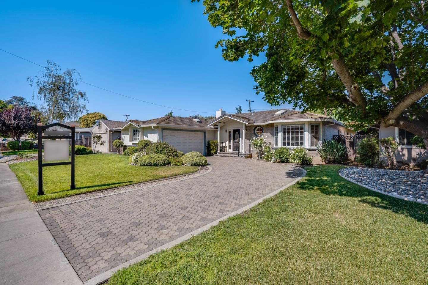 715 Pineview Drive San Jose, CA 95050 - Photo 2 of 34 a front view of house with yard and green space