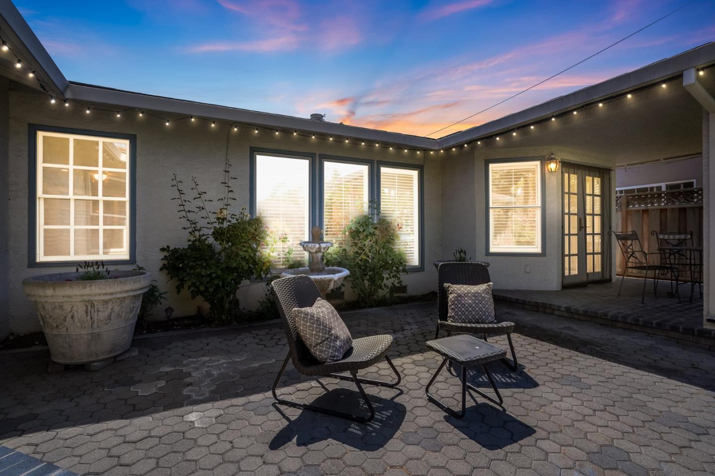 715 Pineview Drive San Jose, CA 95050 - Photo 32 of 34 a building outdoor space with patio furniture and potted plants