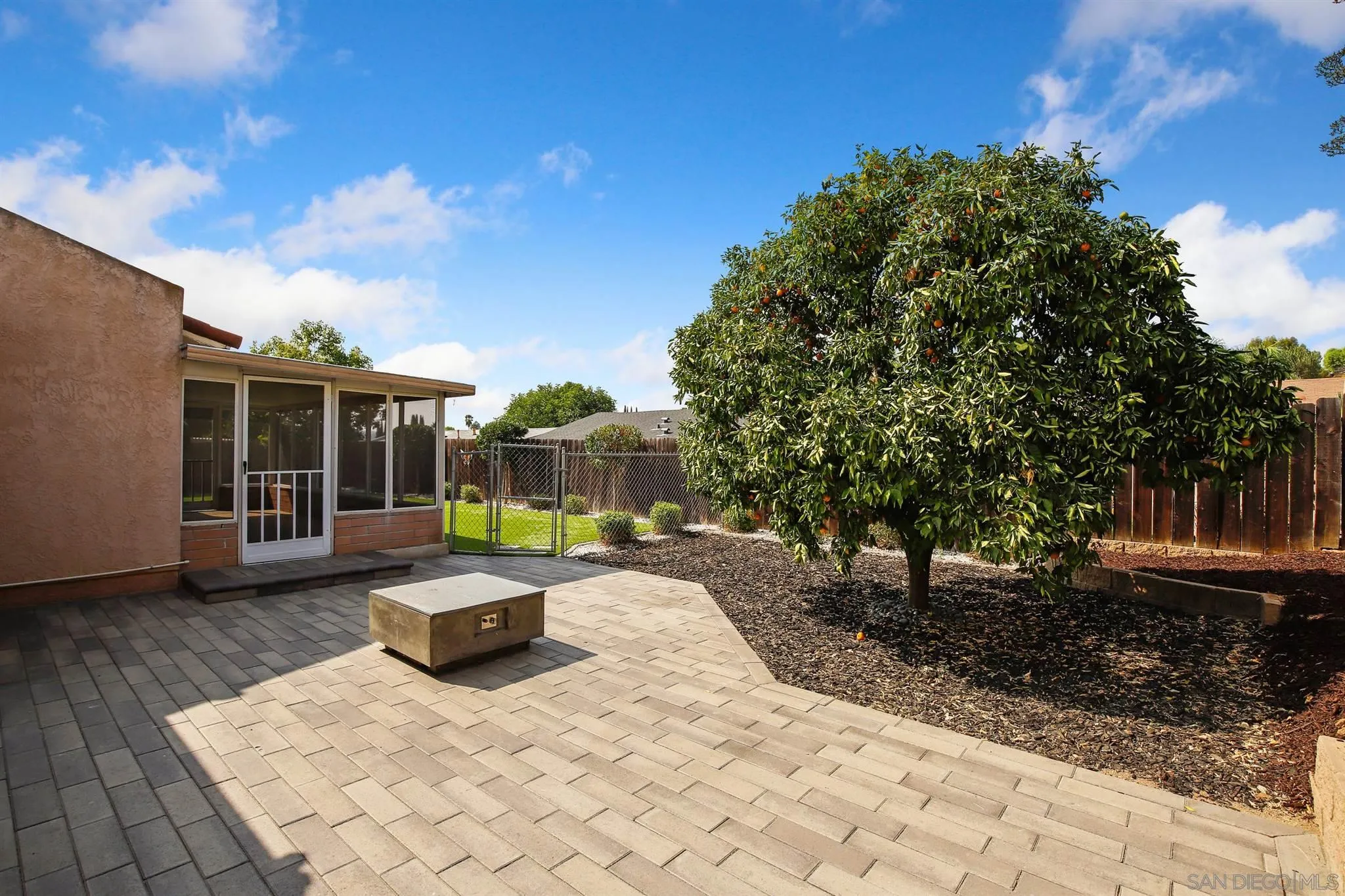 13432 Carriage Road Poway, CA 92064 - Photo 23 of 27 a view of a backyard with sitting area
