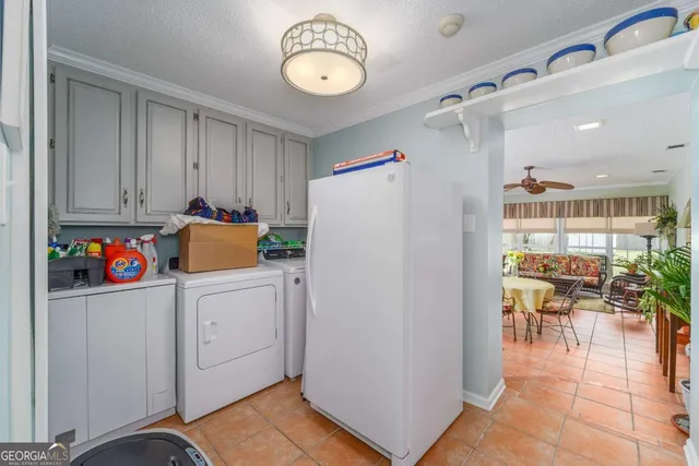 a room with storage and utility