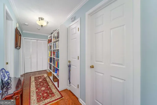 a view of walk in closet