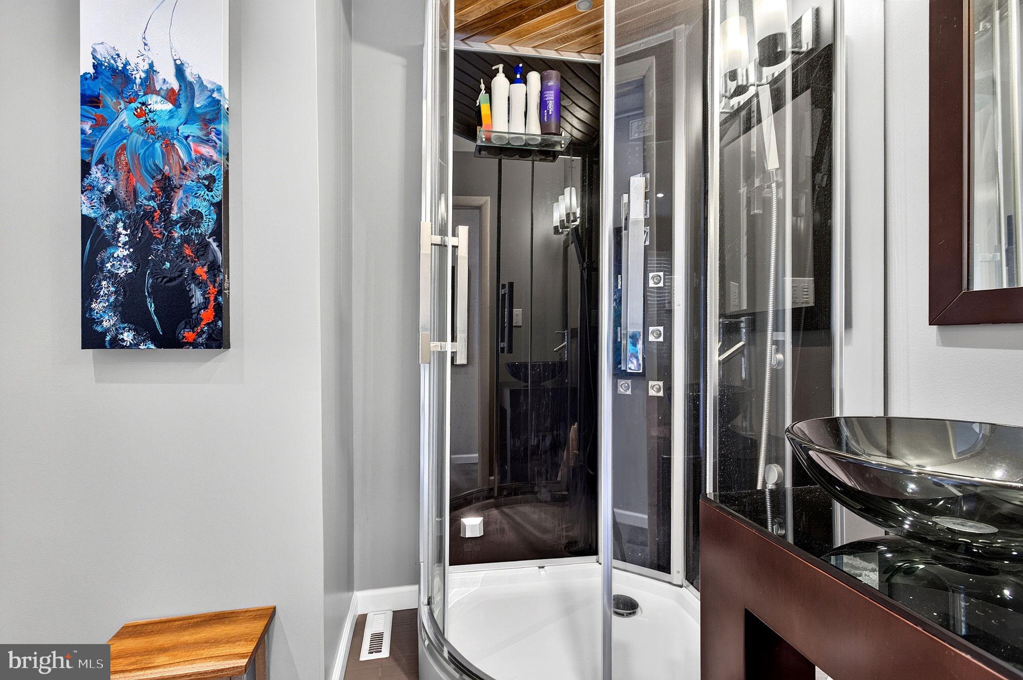 321 Buttonwood Street Hamilton, NJ 08619 - Photo 22 of 42 Full bathroom with updated steam/sauna shower
