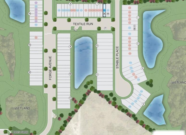 14060 Textile Run Parrish, FL 34219 - Photo 14 of 23 aerial view of a swimming pool with outdoor seating space