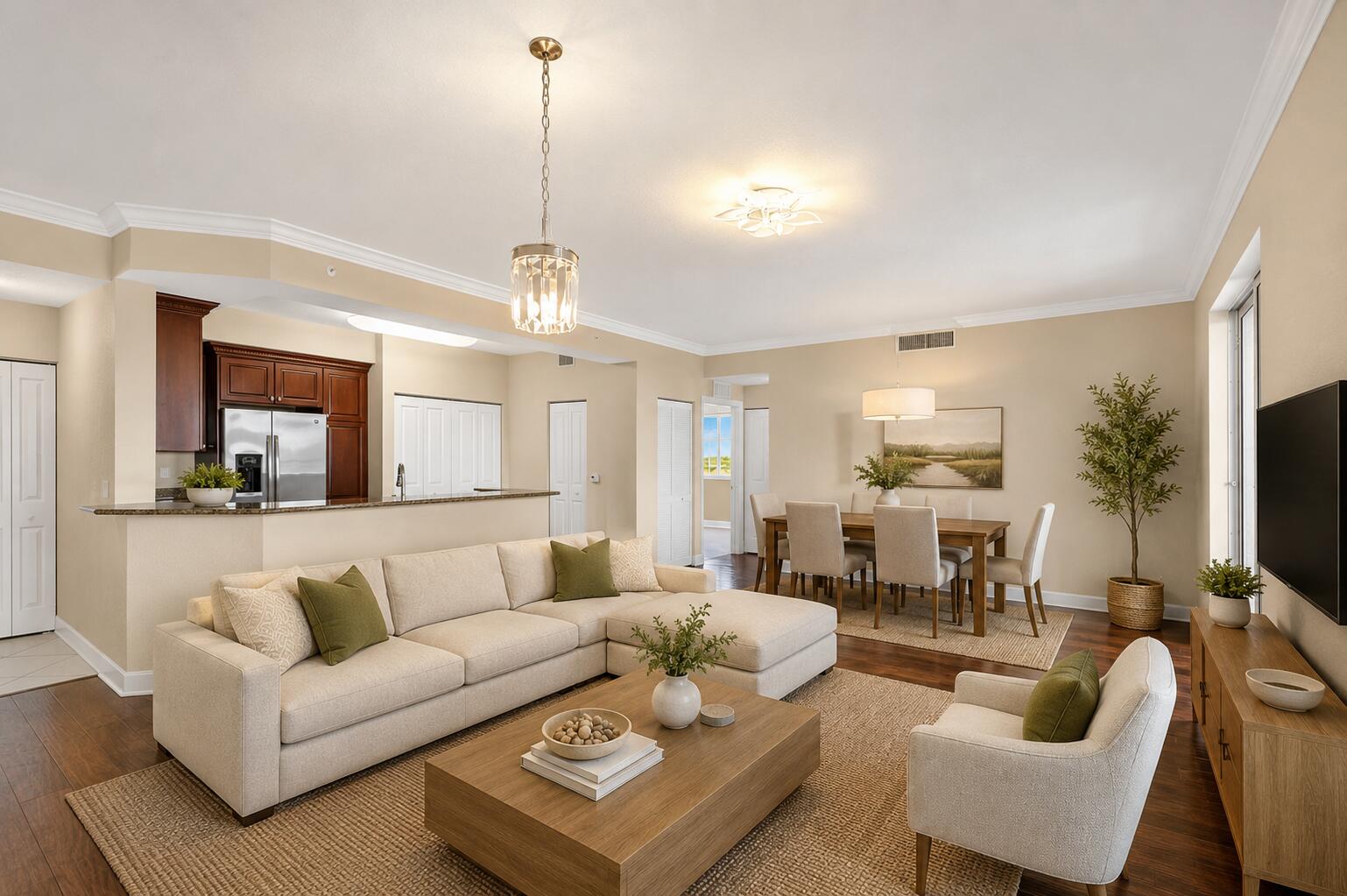 1660 Renaissance Commons Boulevard, Unit 2517 Boynton Beach, FL 33426 - Photo 2 of 93 Virtually staged Living and Dining