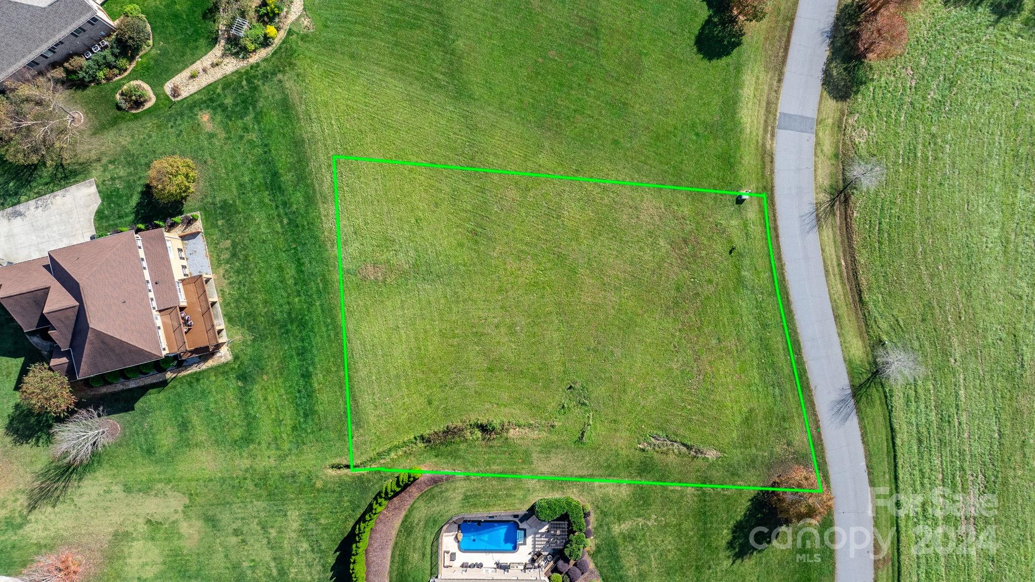 5944 Bakers Point Hickory, NC 28602 - Photo 22 of 22 an aerial view of a house