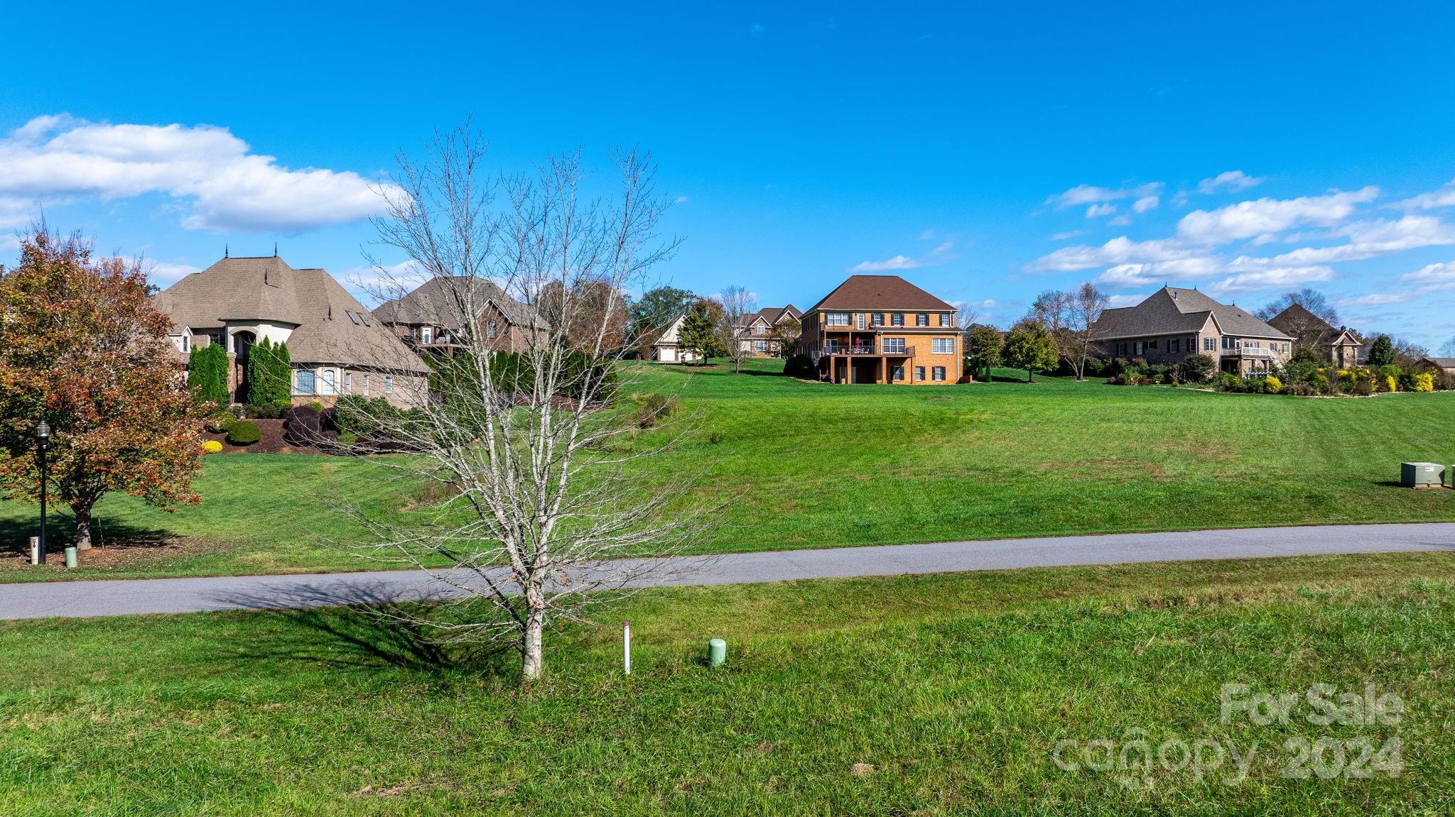 5944 Bakers Point Hickory, NC 28602 - Photo 8 of 22 a view of a garden with a house in the background