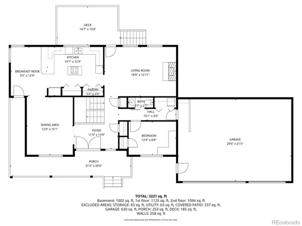 $969,900 | 36424 Forest Trail, Elizabeth, CO 80107