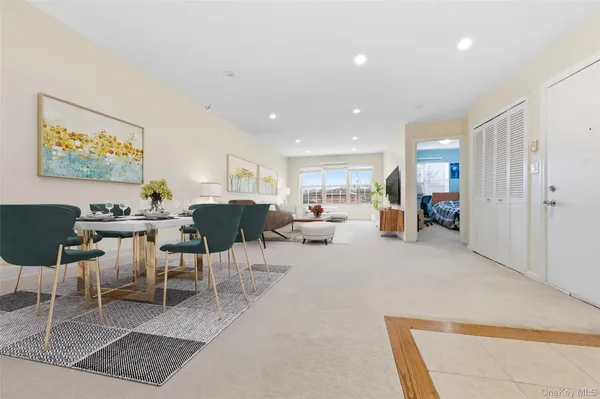a view of a livingroom with furniture and a couch