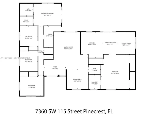 $8,500 | 7360 Southwest 115th Street, Pinecrest, FL 33156