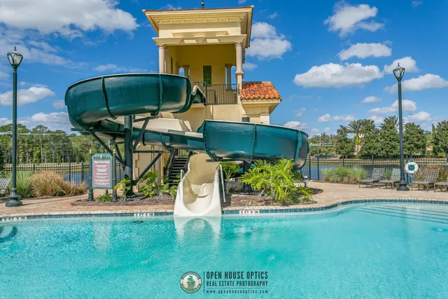 a view of an outdoor space and tennis court