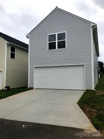 a front view of house