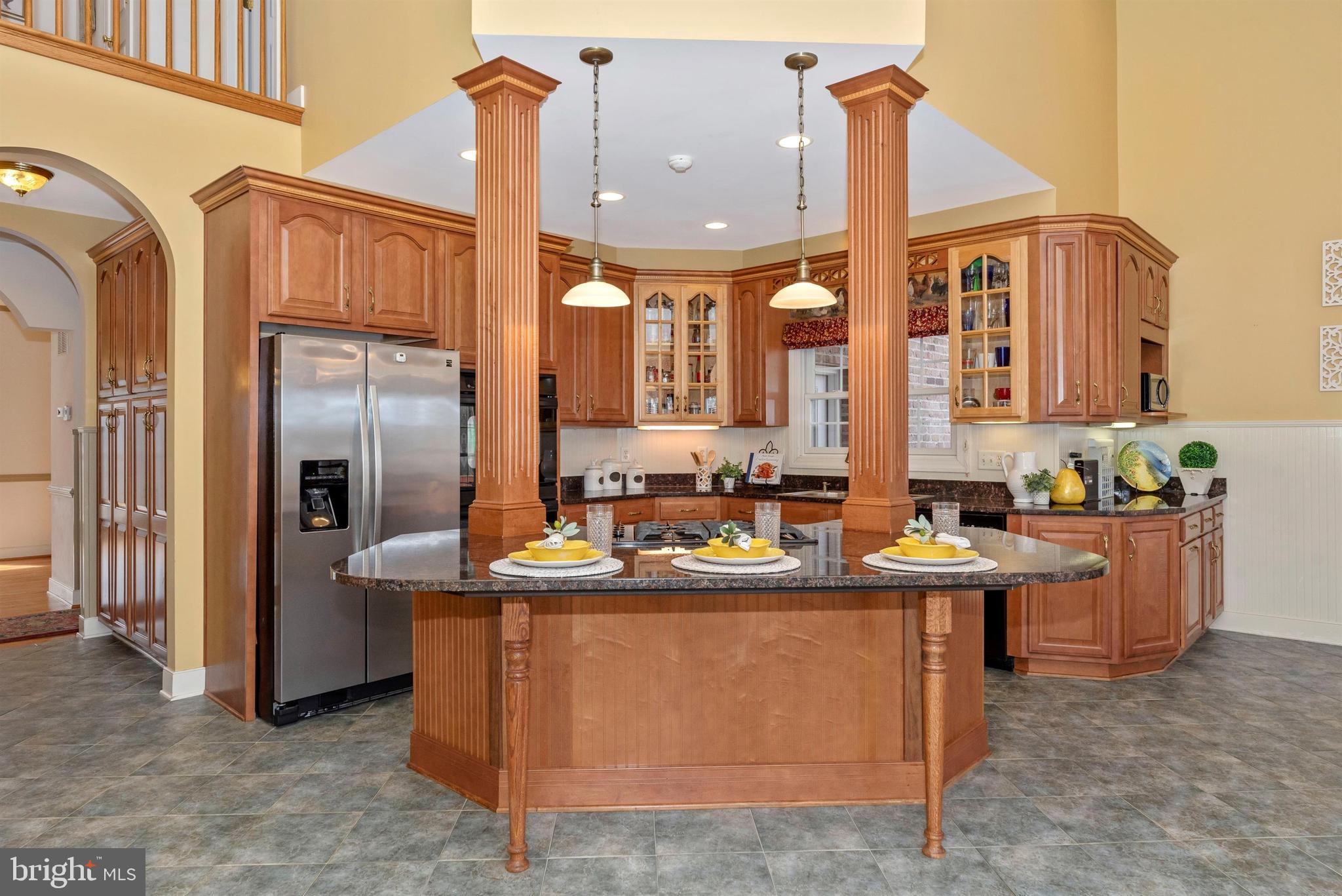 4340 Basford Road Frederick, MD 21703 - Photo 16 of 58 Gourmet Kitchen with Custom Cabinetry