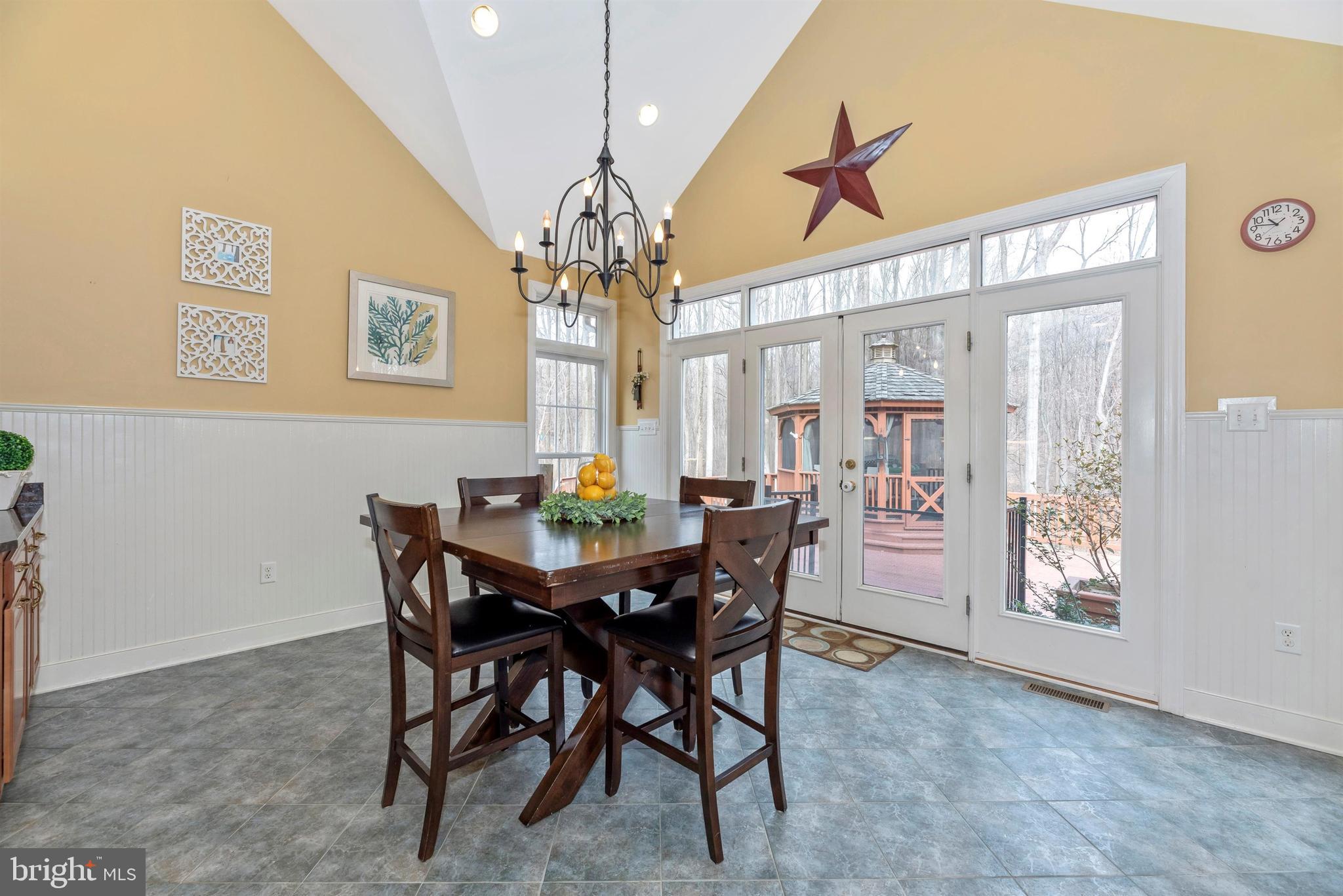 4340 Basford Road Frederick, MD 21703 - Photo 21 of 58 Breakfast room with French Doors to Deck