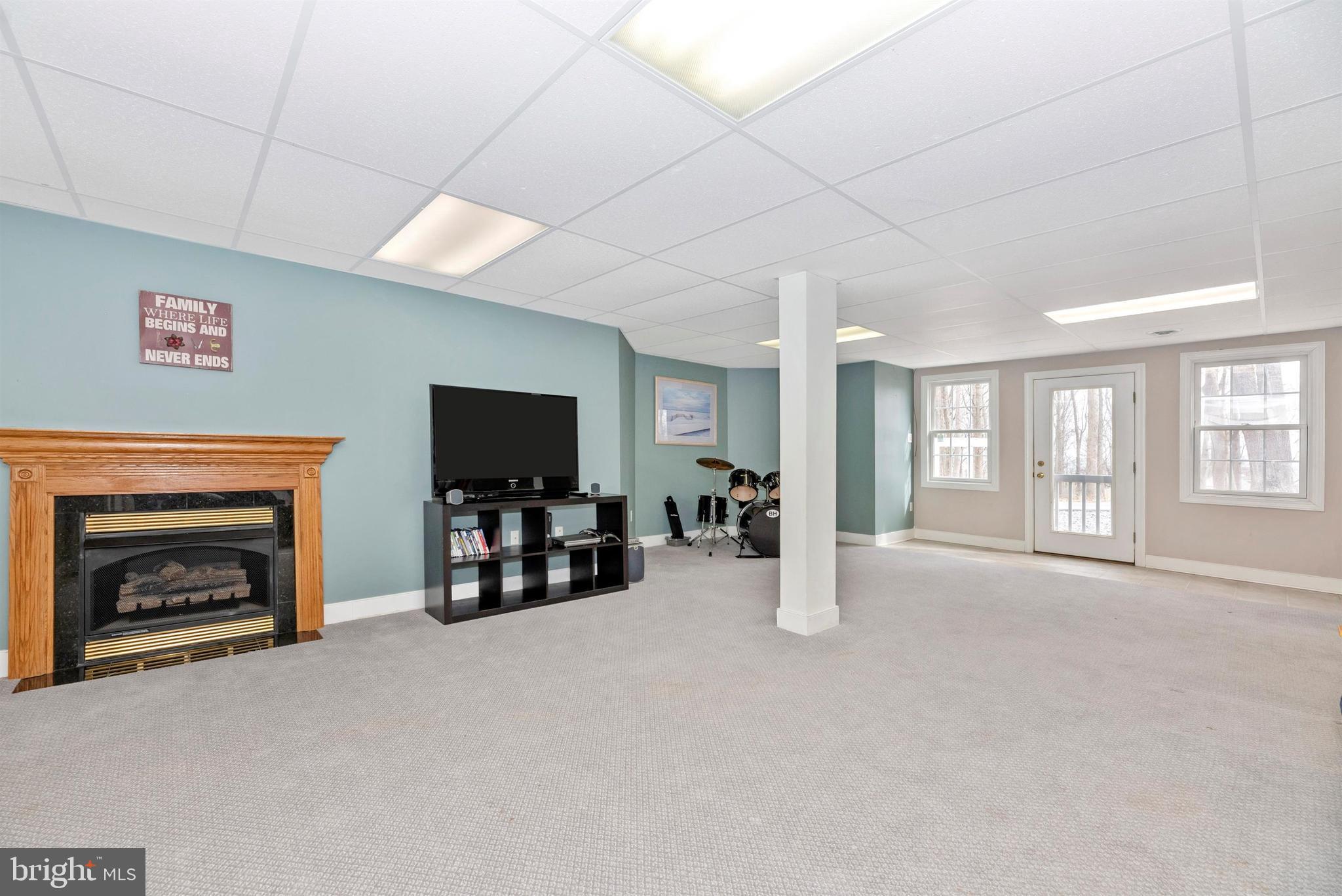4340 Basford Road Frederick, MD 21703 - Photo 38 of 58 Walkout Lower Level has a Gas Fireplace