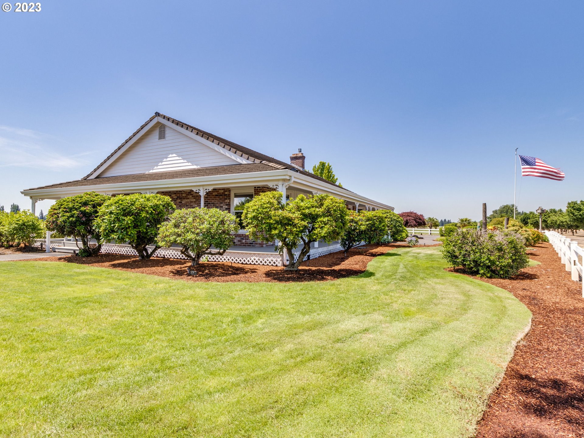 29600 South Dryland Road Canby, OR 97013 - Photo 3 of 48 a front view of a house with a yard