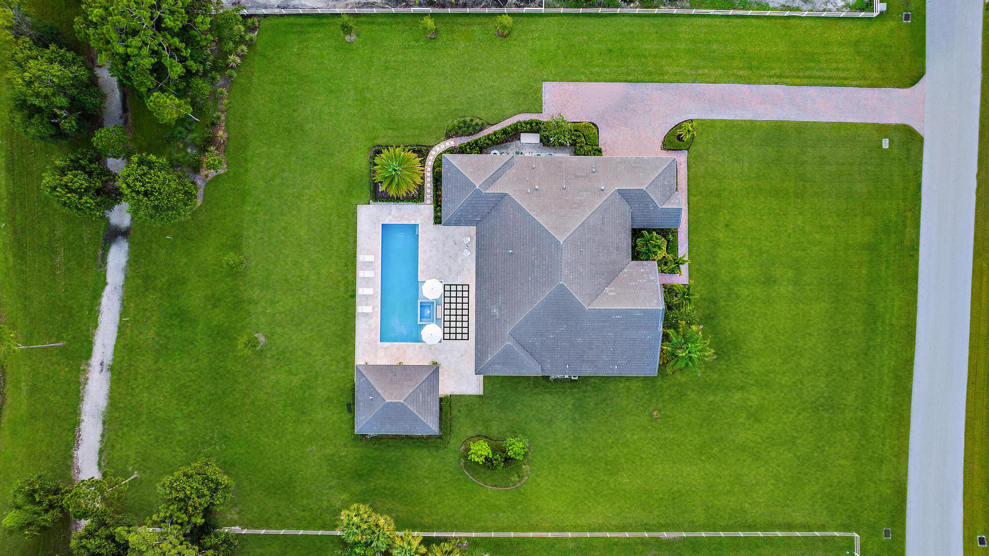 10096 Calabrese Trail Jupiter, FL 33478 - Photo 13 of 58 Aerial Lot View