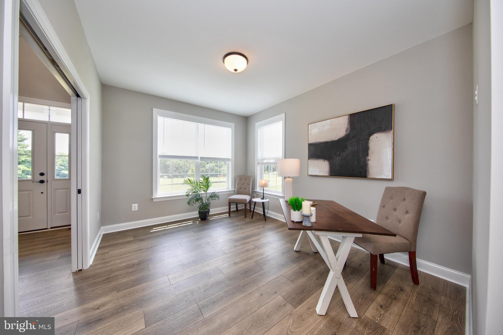 2204 Arden Drive Fallston, MD 21047 - Photo 17 of 32 a workspace with furniture window and wooden floor