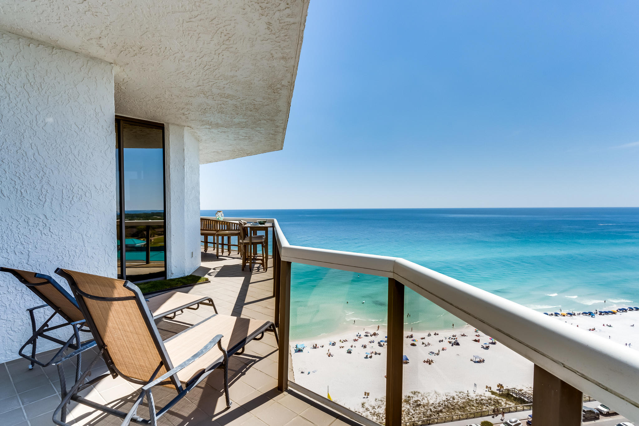 1096 Scenic Gulf Drive, Unit PH 1602 Miramar Beach, FL 32550 - Photo 32 of 80 16th floor balcony lounging