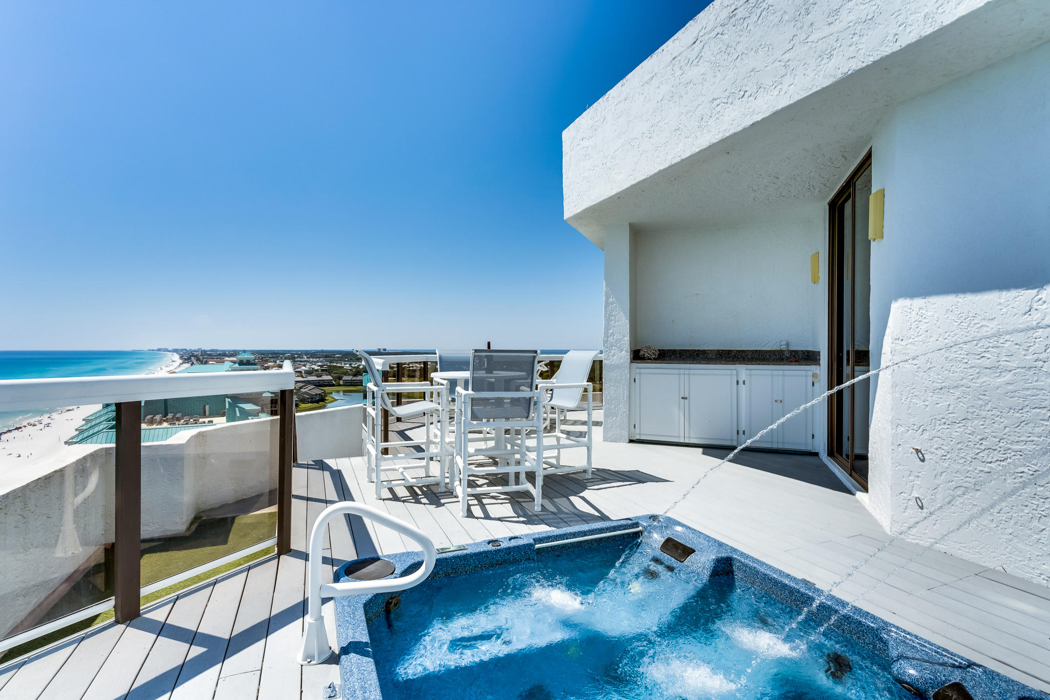 1096 Scenic Gulf Drive, Unit PH 1602 Miramar Beach, FL 32550 - Photo 54 of 80 a view of a kitchen with furniture and a kitchen