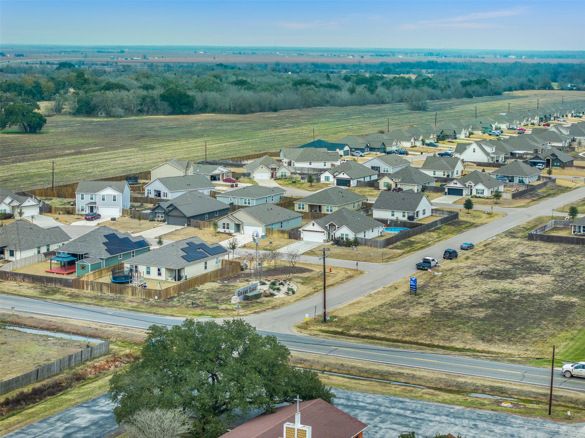149 Windmill Road Somerville, TX 77879 - Photo 31 of 31 Aerial perspective of suburban area