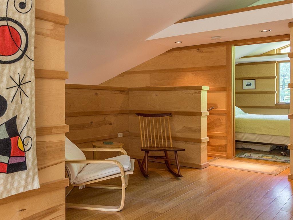 22 Mount Hunger Road East Edgecomb, ME 04556 - Photo 21 of 34 Upstairs guest bedroom, sitting...