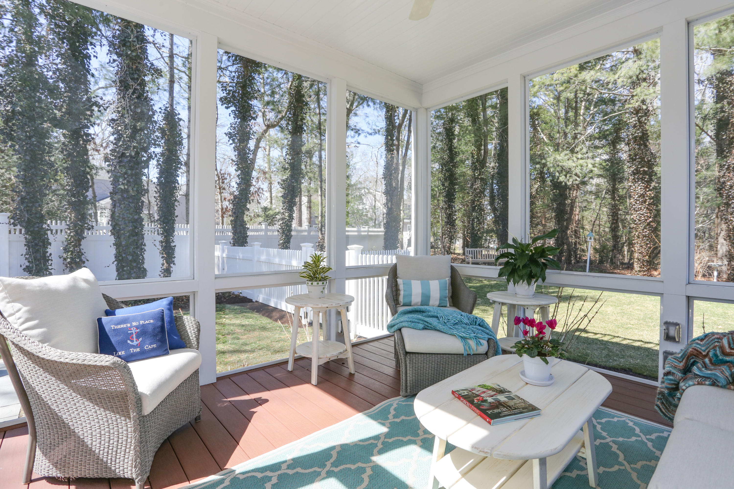 53 Blanid Road Osterville, MA 02655 - Photo 16 of 21 a living room with furniture and a large window