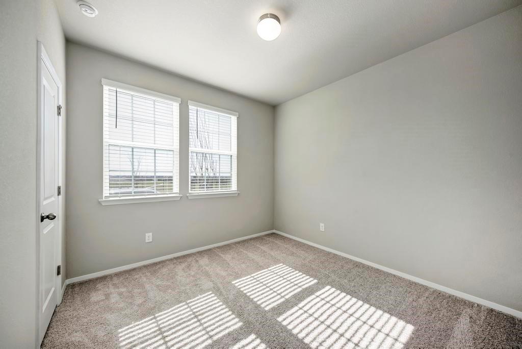 1209 Goforth Road Kyle, TX 78640 - Photo 22 of 32 A well-lit bedroom features plush carpeting and multiple windows.