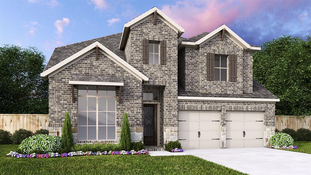 521 Cooper Street Celina, TX 75009 - Photo 1 of 3 a front view of a house with a garden and plants