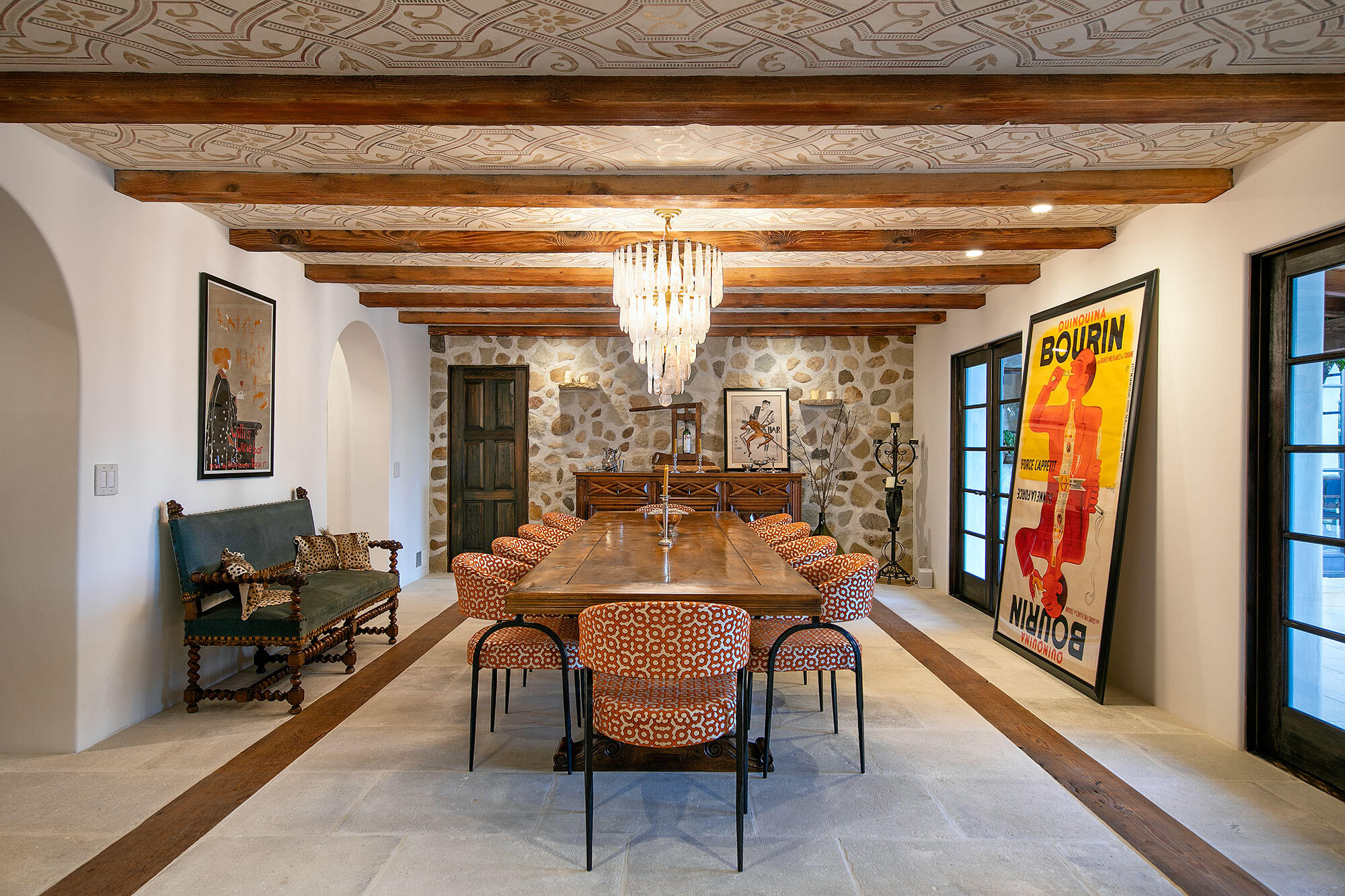 747 Via Manana Montecito, CA 93108 - Photo 16 of 49 a view of a dining room with furniture and window