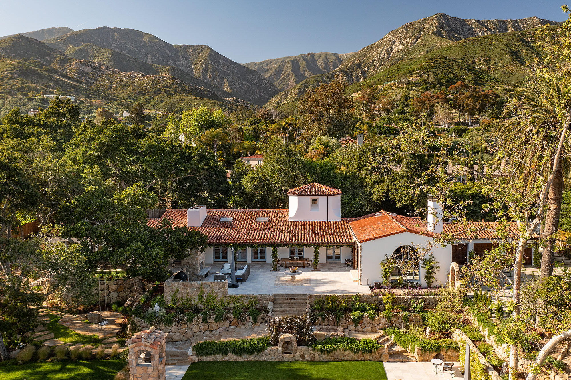 747 Via Manana Montecito, CA 93108 - Photo 30 of 49 an aerial view of a house
