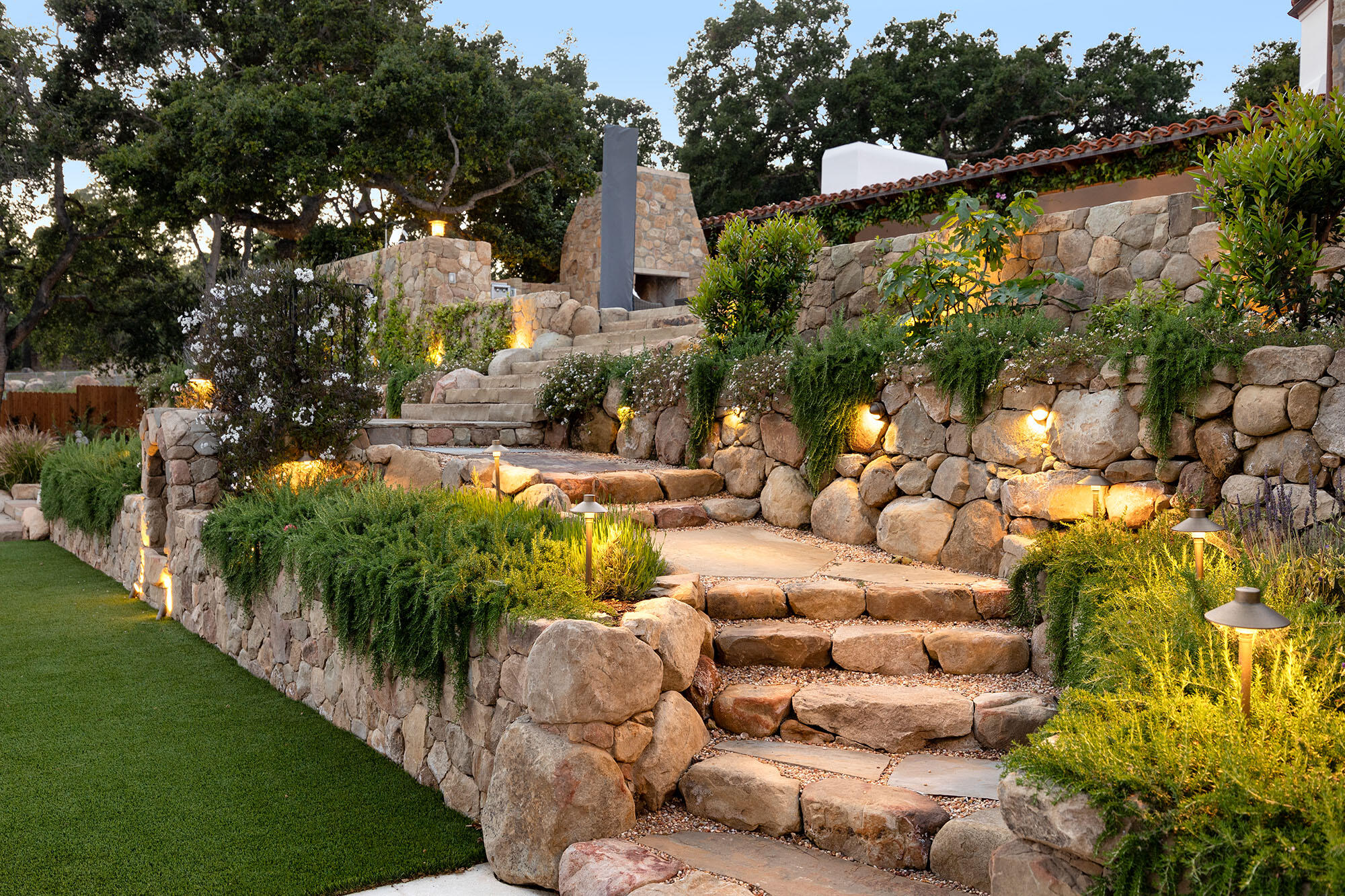 747 Via Manana Montecito, CA 93108 - Photo 44 of 49 a view of garden with plants and trees