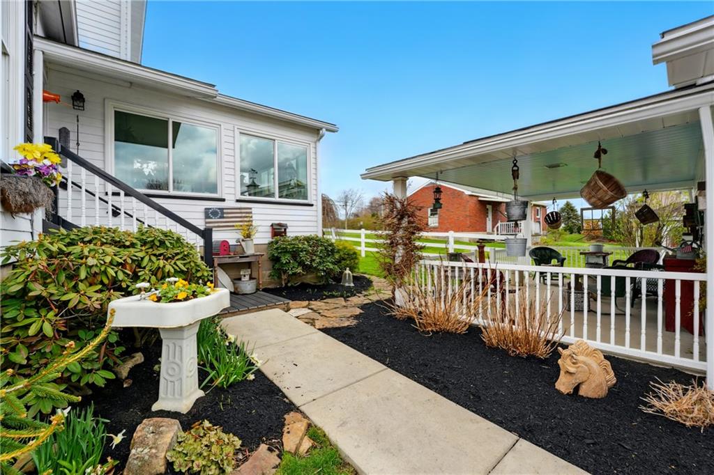 397 Evans City Road Butler, PA 16001 - Photo 29 of 50 a view of a chairs and table in patio