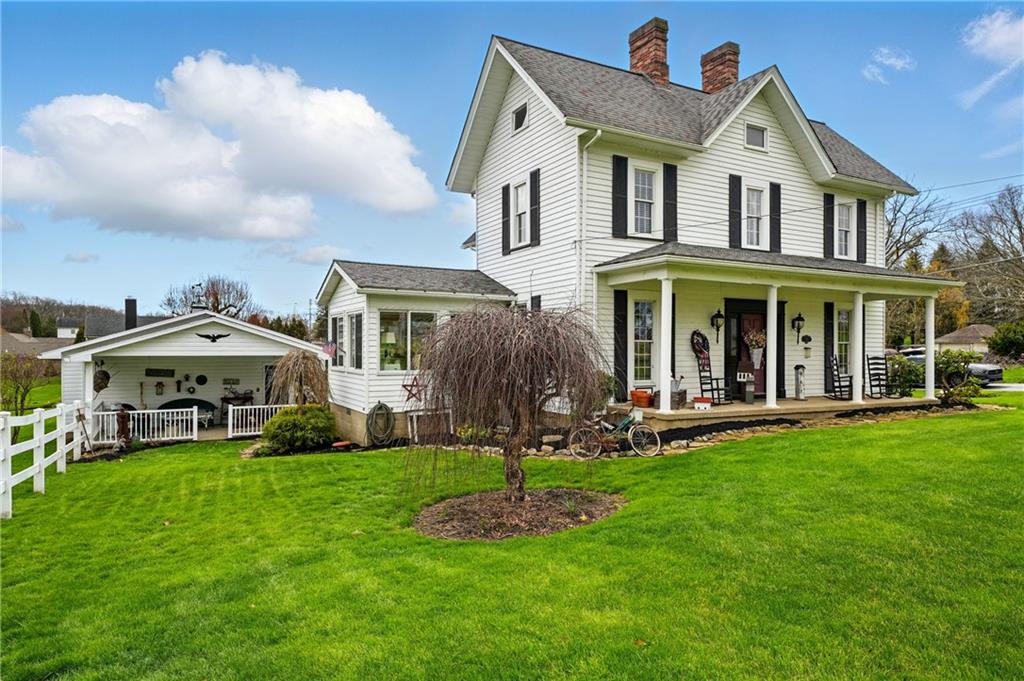 397 Evans City Road Butler, PA 16001 - Photo 50 of 50 a front view of a house with a yard