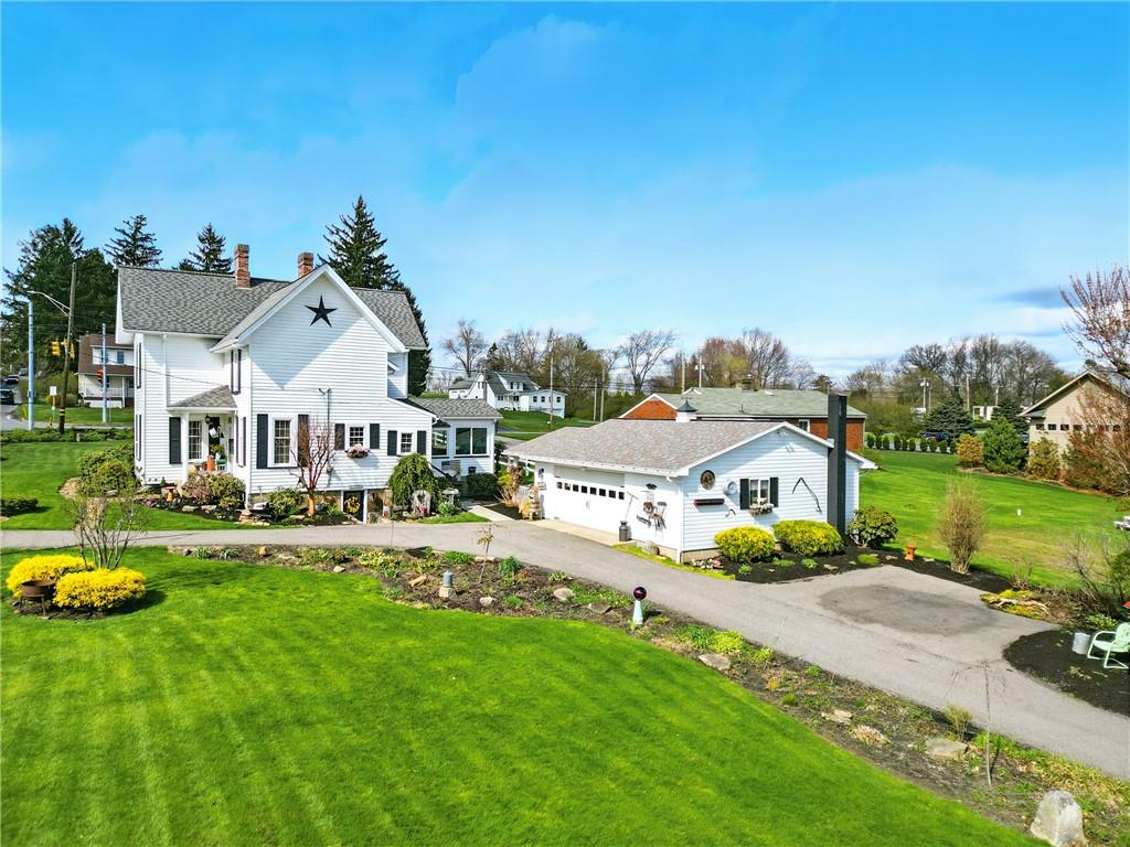 397 Evans City Road Butler, PA 16001 - Photo 5 of 50 a aerial view of a house with swimming pool garden and patio
