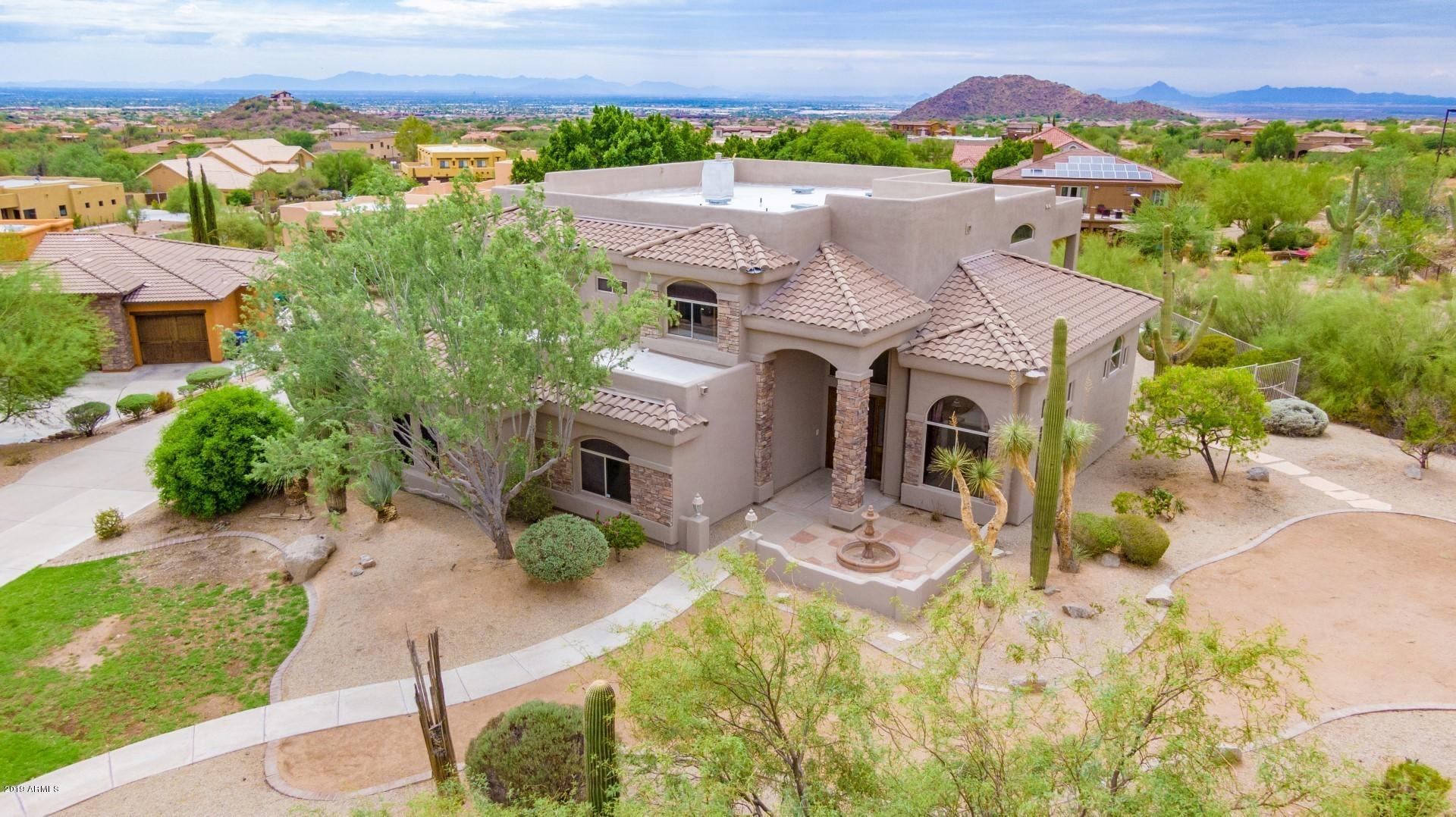 3530 North Hawes Road, Unit 11 Mesa, AZ 85207 - Photo 3 of 60 an aerial view of residential houses with outdoor space