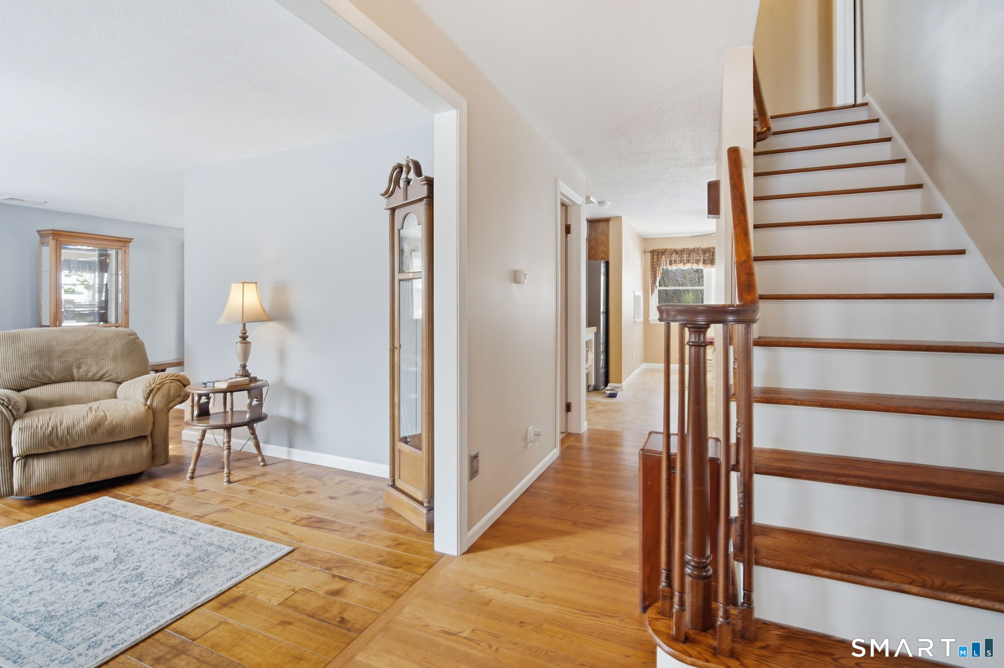 45 Sokol Road Somers, CT 06071 - Photo 18 of 36 a view of a livingroom with furniture and staircase