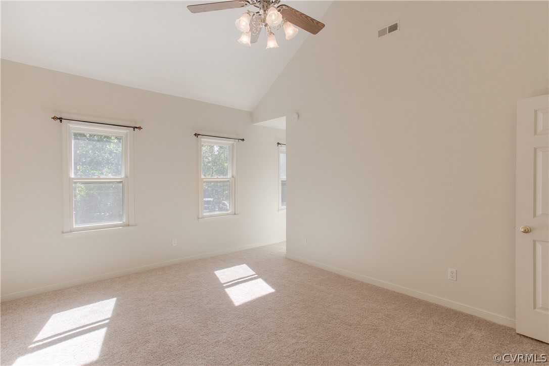 9200 Cattail Road Chesterfield, VA 23838 - Photo 21 of 37 an empty room with windows and fan