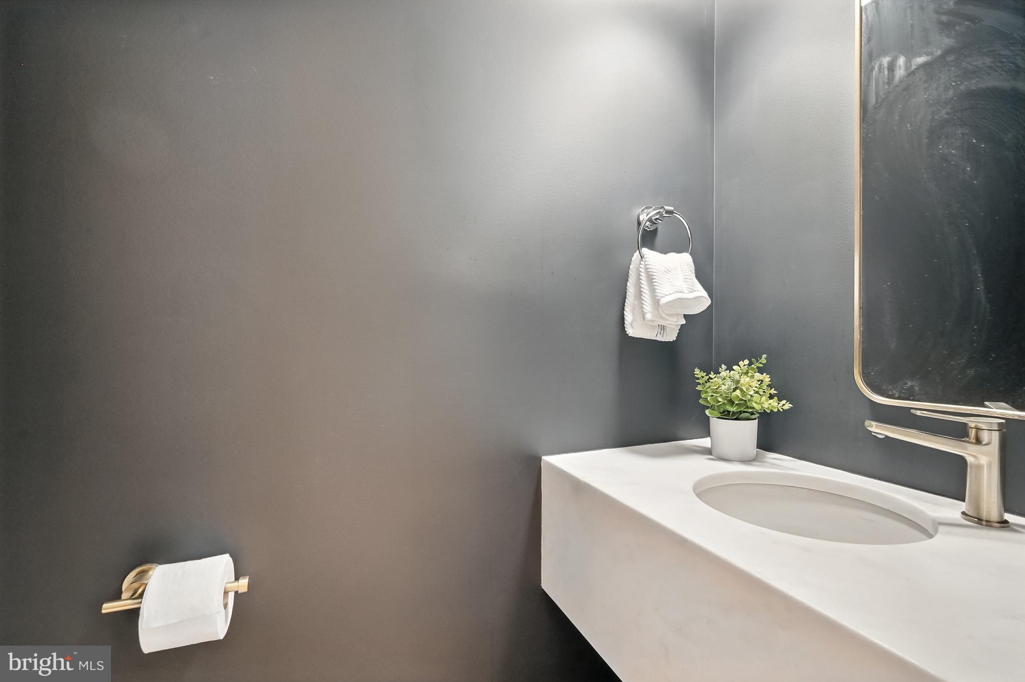 3622 S Street Northwest Washington, DC 20007 - Photo 14 of 53 Main level powder room