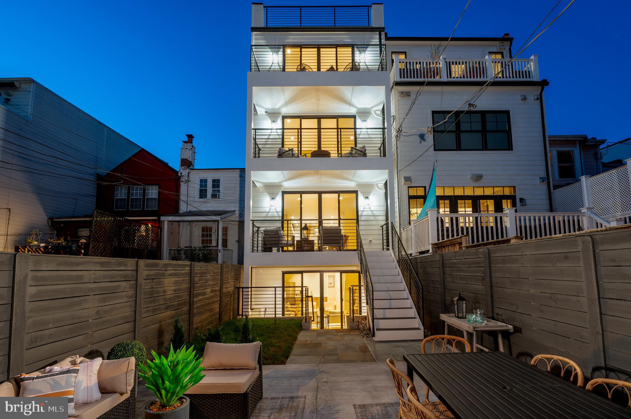 3622 S Street Northwest Washington, DC 20007 - Photo 2 of 53 Entertaining space on all lvls.