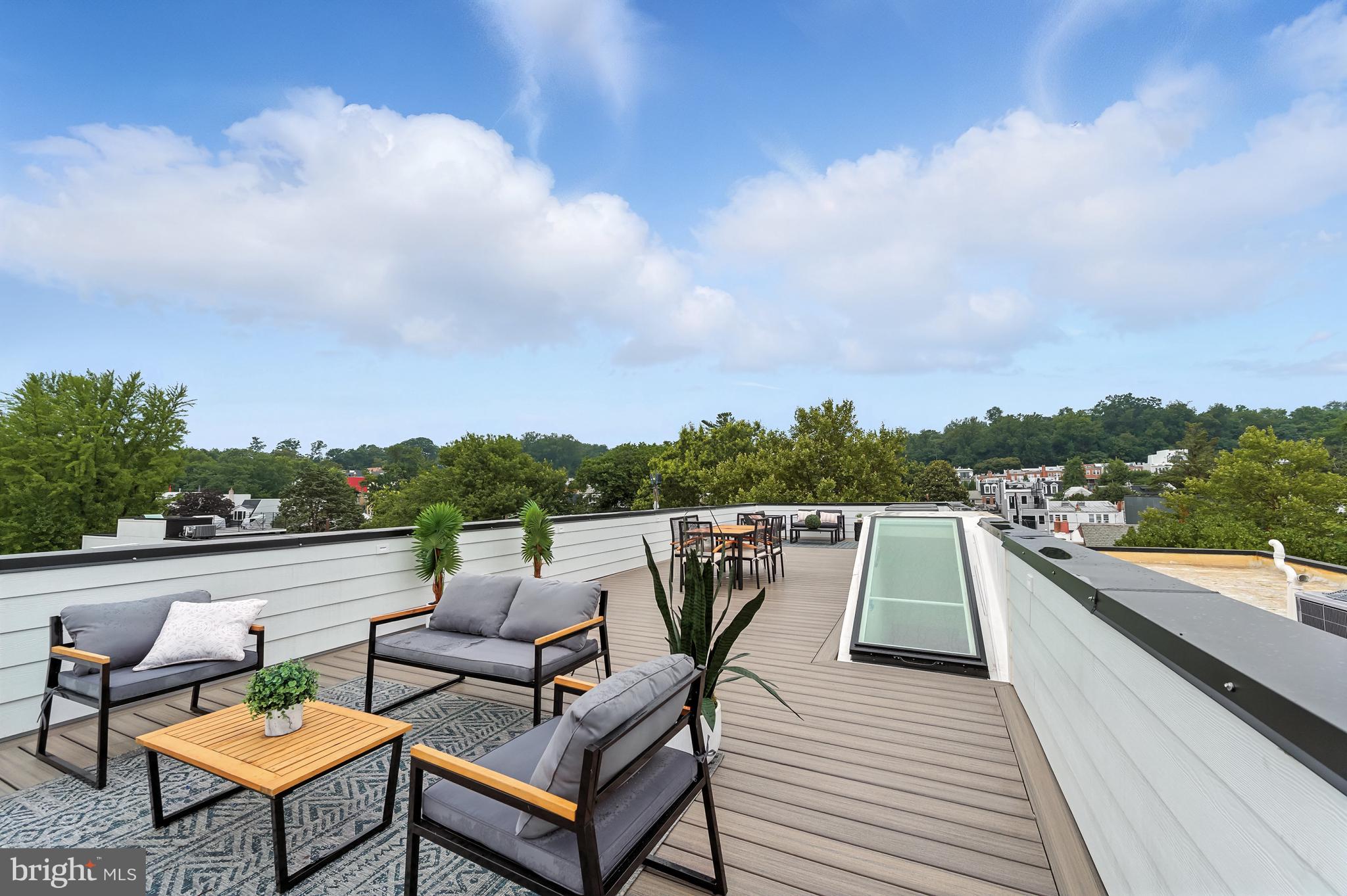 3622 S Street Northwest Washington, DC 20007 - Photo 39 of 53 Rooftop deck