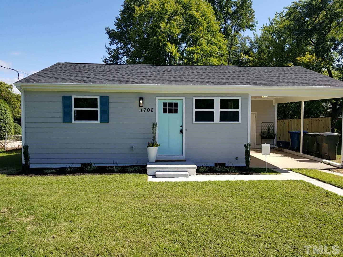 1706 Capps Street Durham, NC 27707 - Photo 4 of 31 a view of a house with a yard
