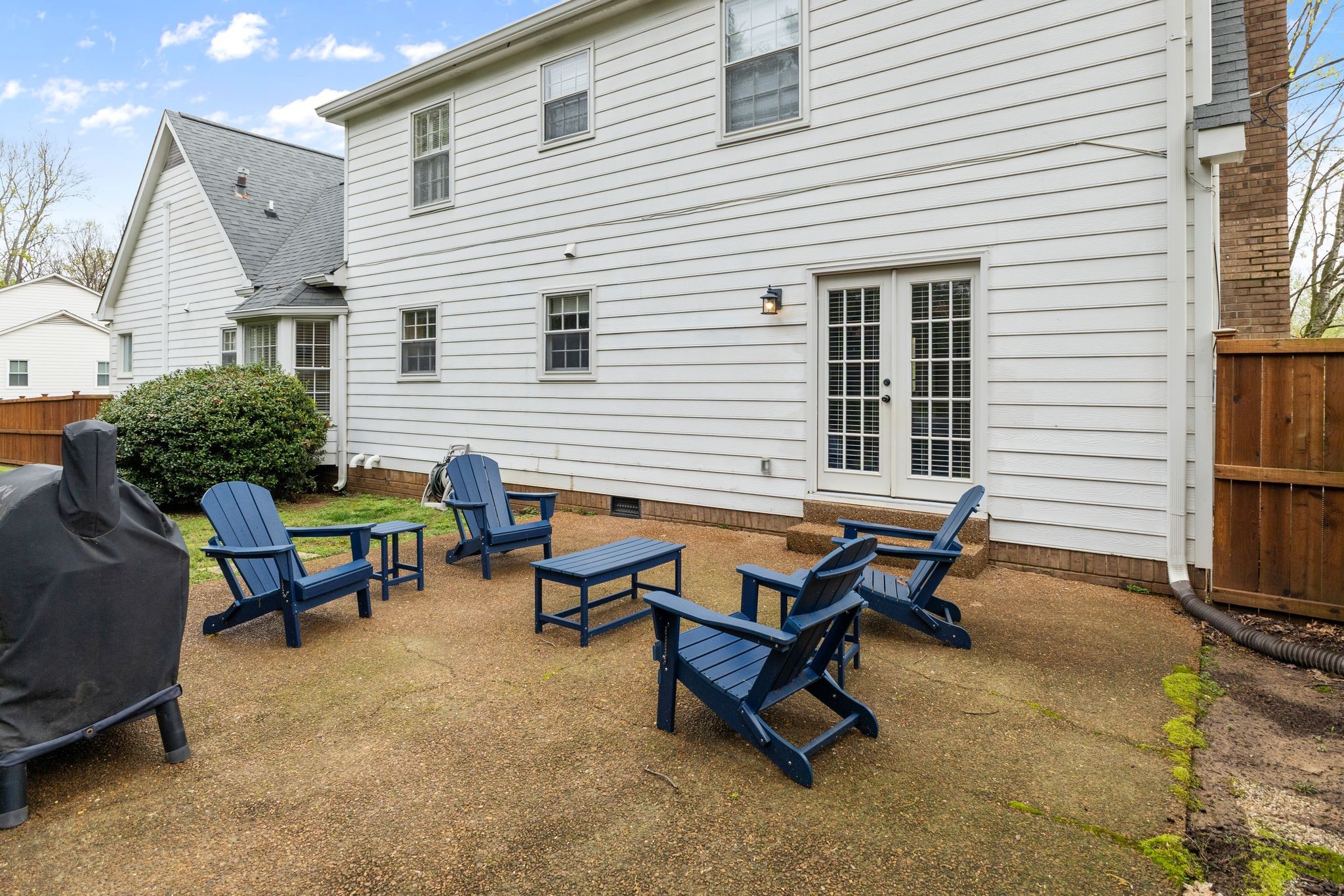 1517 Pinkerton Road Brentwood, TN 37027 - Photo 40 of 49 a backyard of a house with outdoor seating