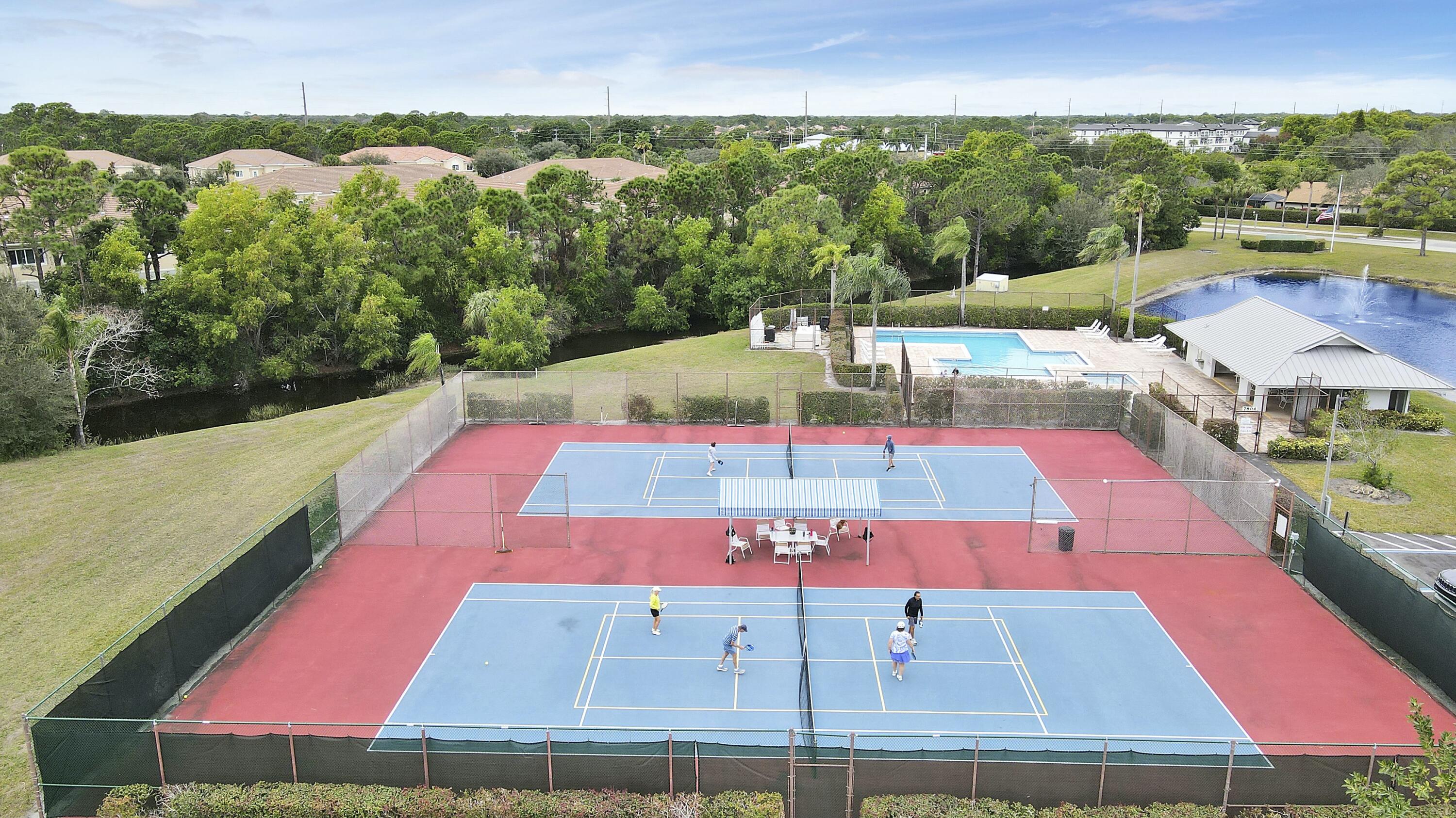 7843 Southeast Lexington Avenue Hobe Sound, FL 33455 - Photo 32 of 34 PICKLEBALL COURTS