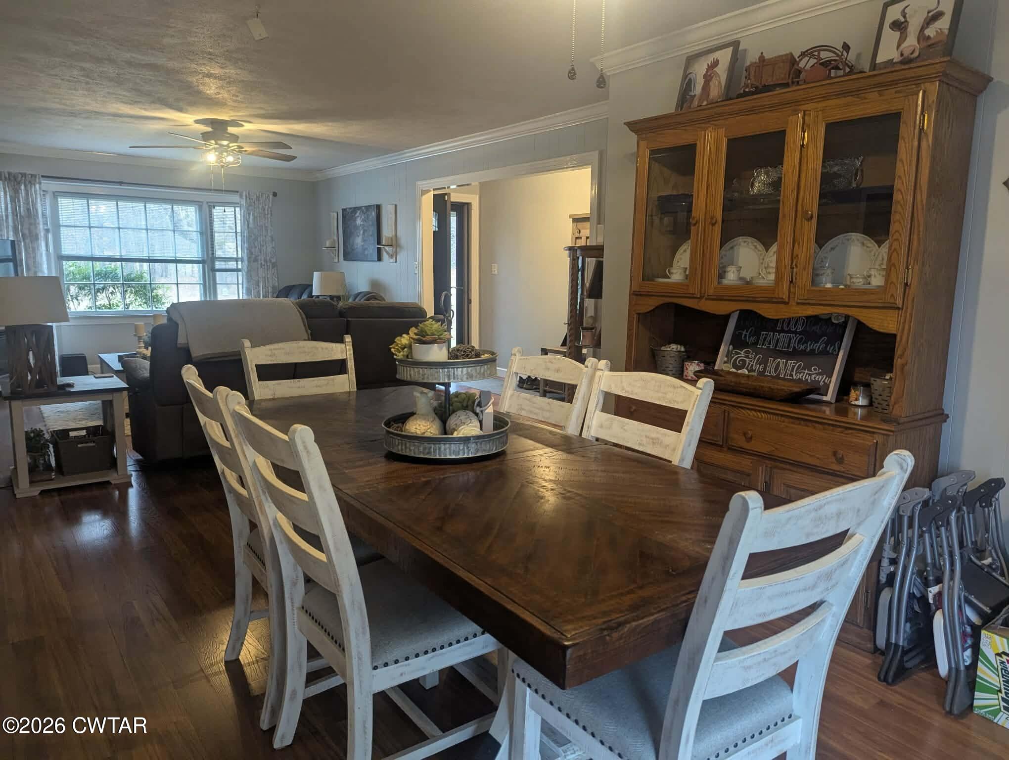 4072 Beech Bluff Road Beech Bluff, TN 38313 - Photo 7 of 51 a view of a dining room with furniture window and wooden floor